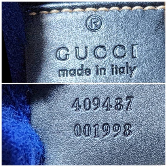 Authentic Gucci Guccissima Leather Small Padlock Shoulder Bag Black - Picture 9 of 16